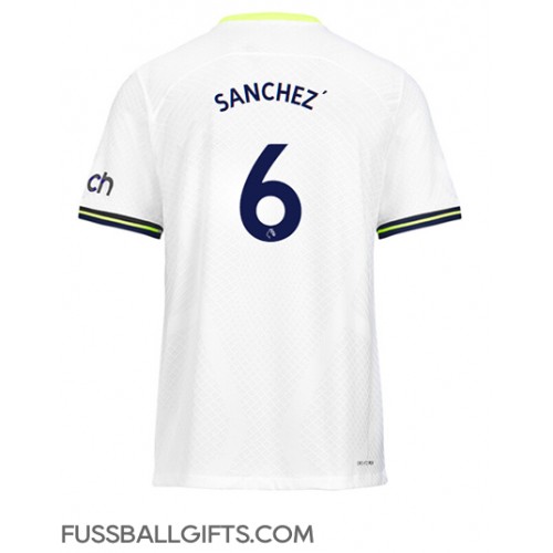 Tottenham Hotspur Davinson Sanchez #6 Fußballbekleidung Heimtrikot 2022-23 Kurzarm